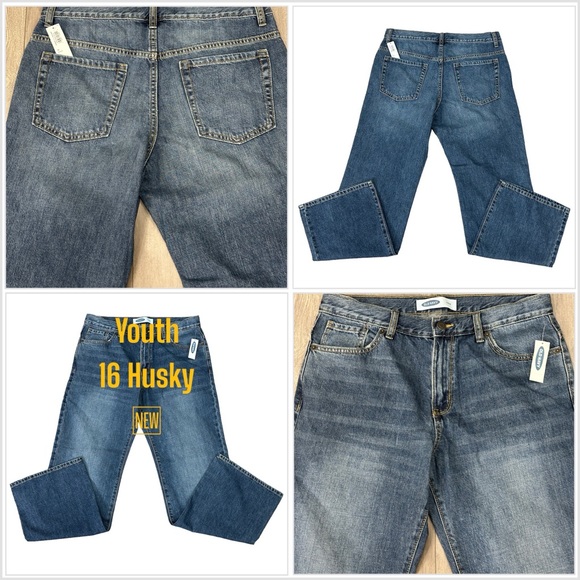Old Navy Bottoms Youth Boys Old Navy 6 Xl Husky Jeans Navy Blue